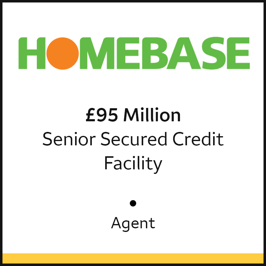 Homebase £95 Million Senior Secured Credit Facility Agent